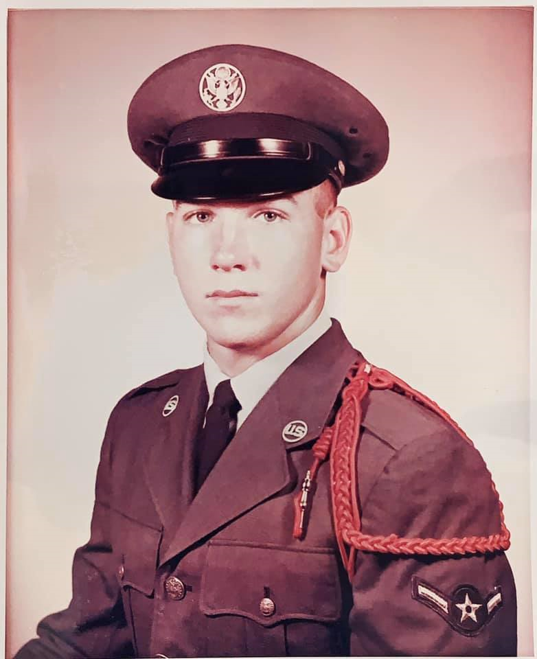 Everett Barnett's USAF basic training picture